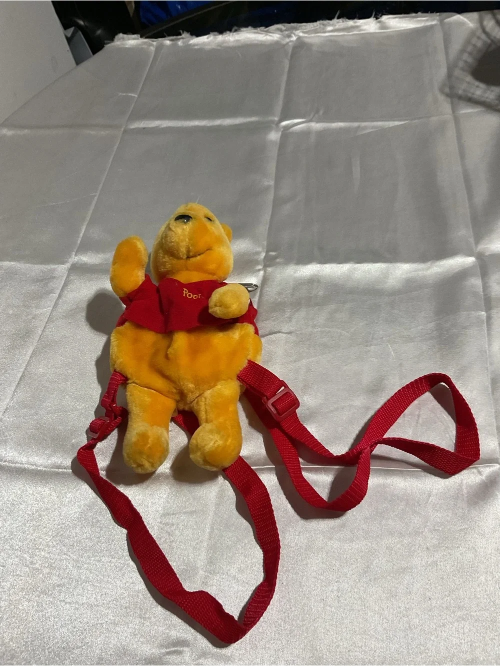 Winnie the Pooh Plush Character Backpack Harness - Yellow & Red